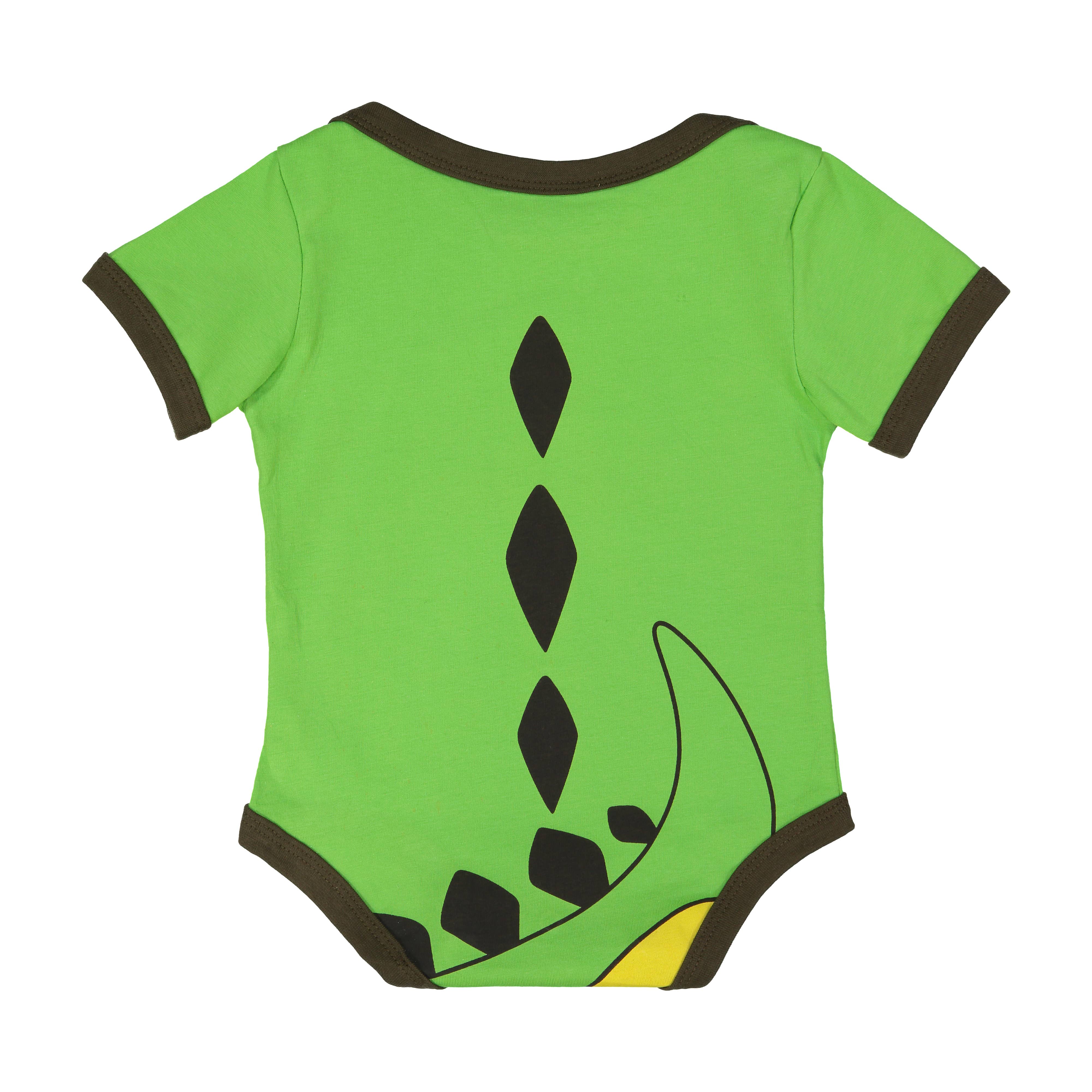 Doodle Pants – wholesale Bodysuit (non-footed) – Baby – Dino Green Baby Bodysuit10