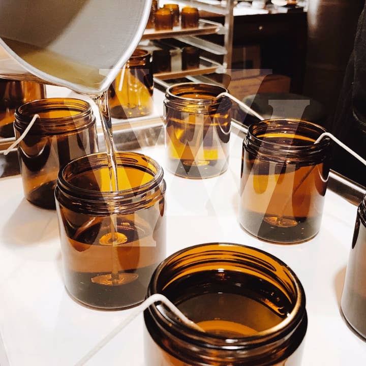 W.V. Candle Co. - Wholesale Jar/Filled Candle - 3.5 oz Bohemian Absinthe Soy Candle1