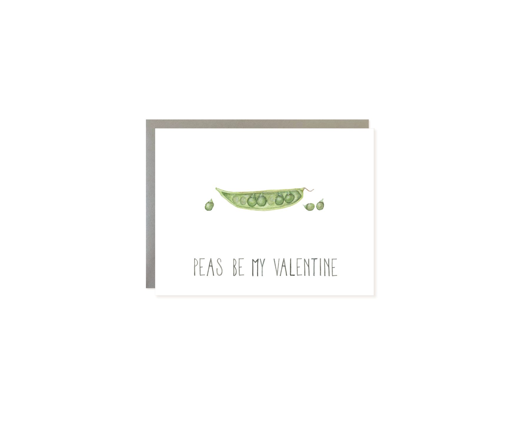 Together Apart - Wholesale Valentine's Day Card - Peas Be My Valentine1