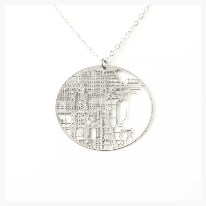 Plata - Chicago para venta al por mayor de Aminimal