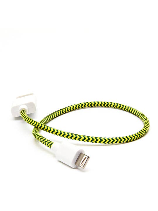 10 Inches - Mini Zig Zag Lightning Cable for wholesale by Eastern Collective