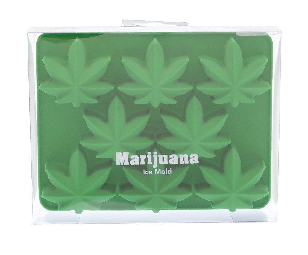 Streamline - Wholesale Ice Tray/Mold - Marijuana Leaf Ice Cube Mold3