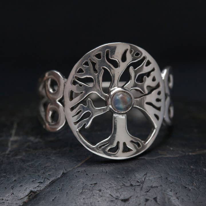 Sterling Silver Tree of Life Ring for wholesale by Baizaar