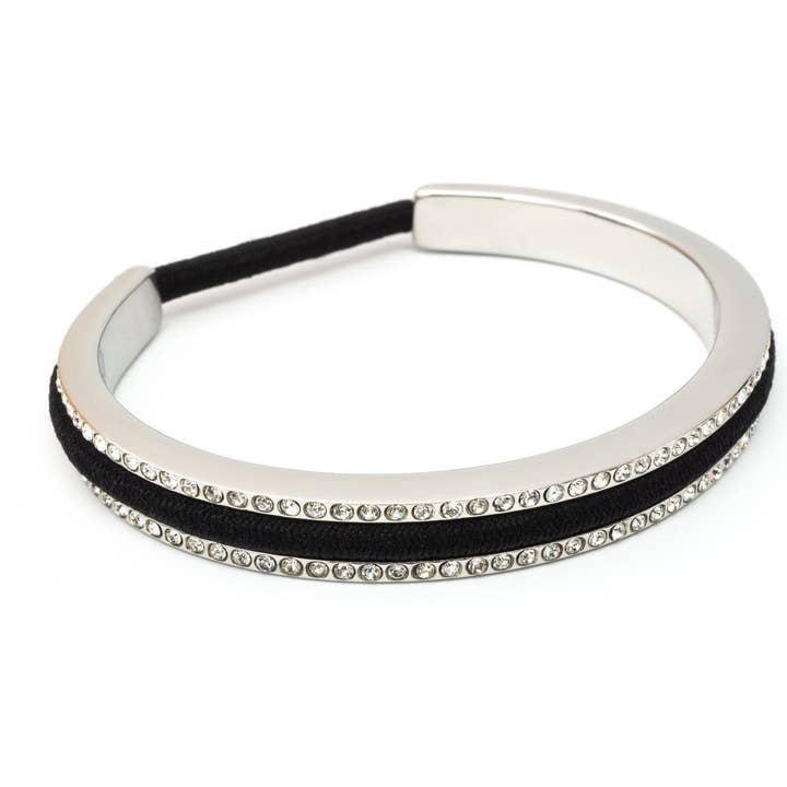 Elegantie zilverkleurige roestvrijstalen armband. voor wholesale door Maria Shireen®