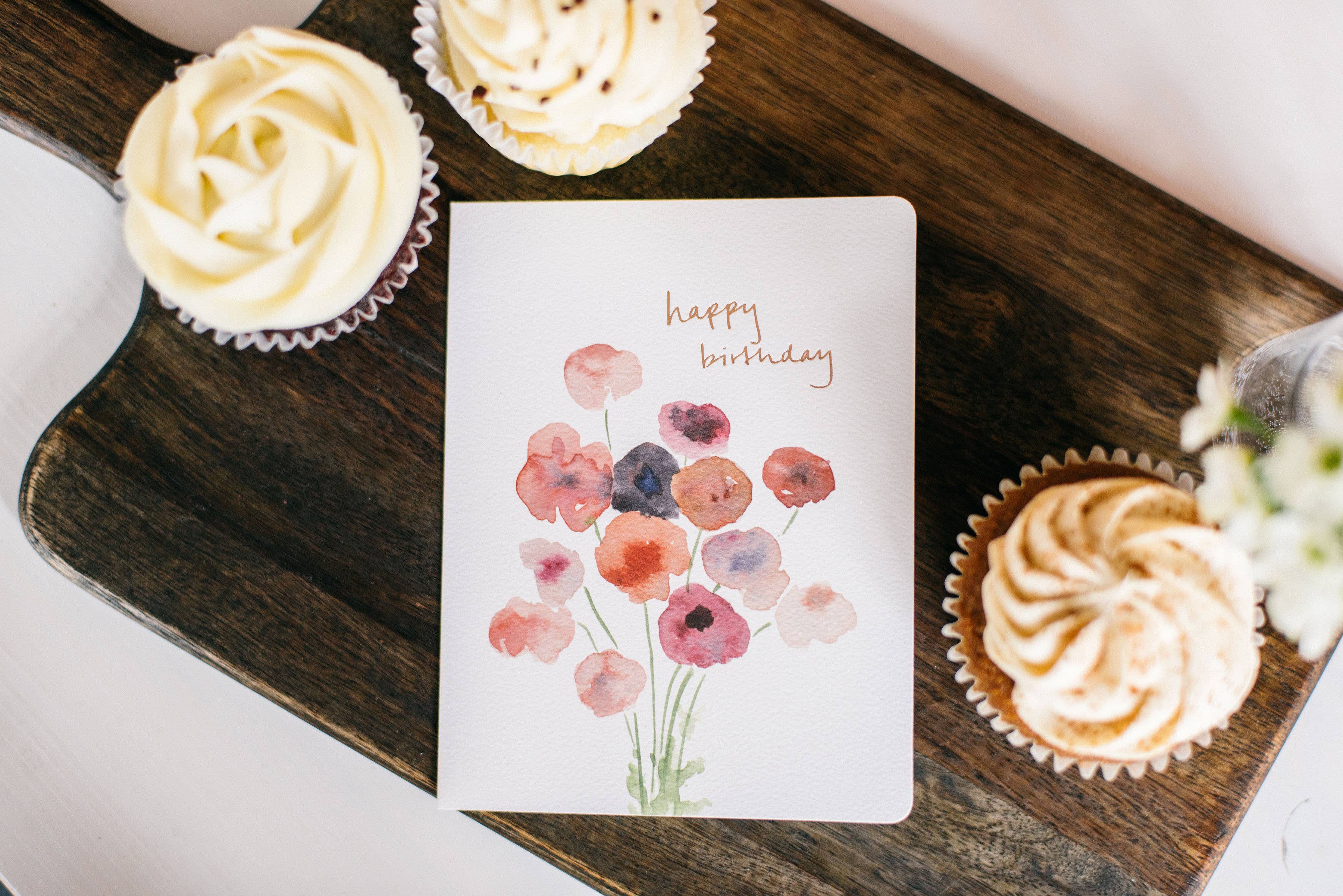 Gotamago - Wholesale Birthday Card - Poppies Birthday Card3