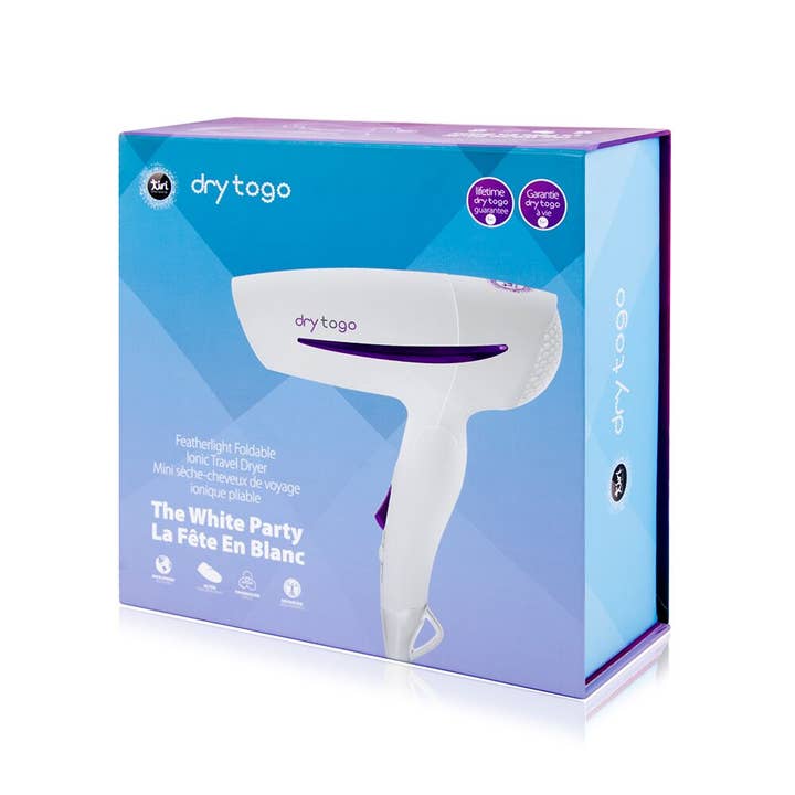 Tiri Pro - Wholesale Hair Dryer - Dry ToGo Travel Dryer with Carrying Bag - Pearl1