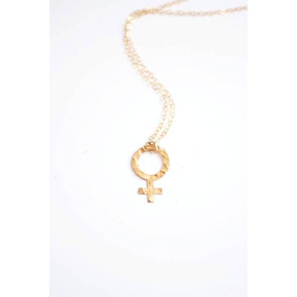 Rare Bird Co. + Pauline Stanley Studio - Venta al por mayor Collares con colgantes/abalorios - Collar femenino signo feminista