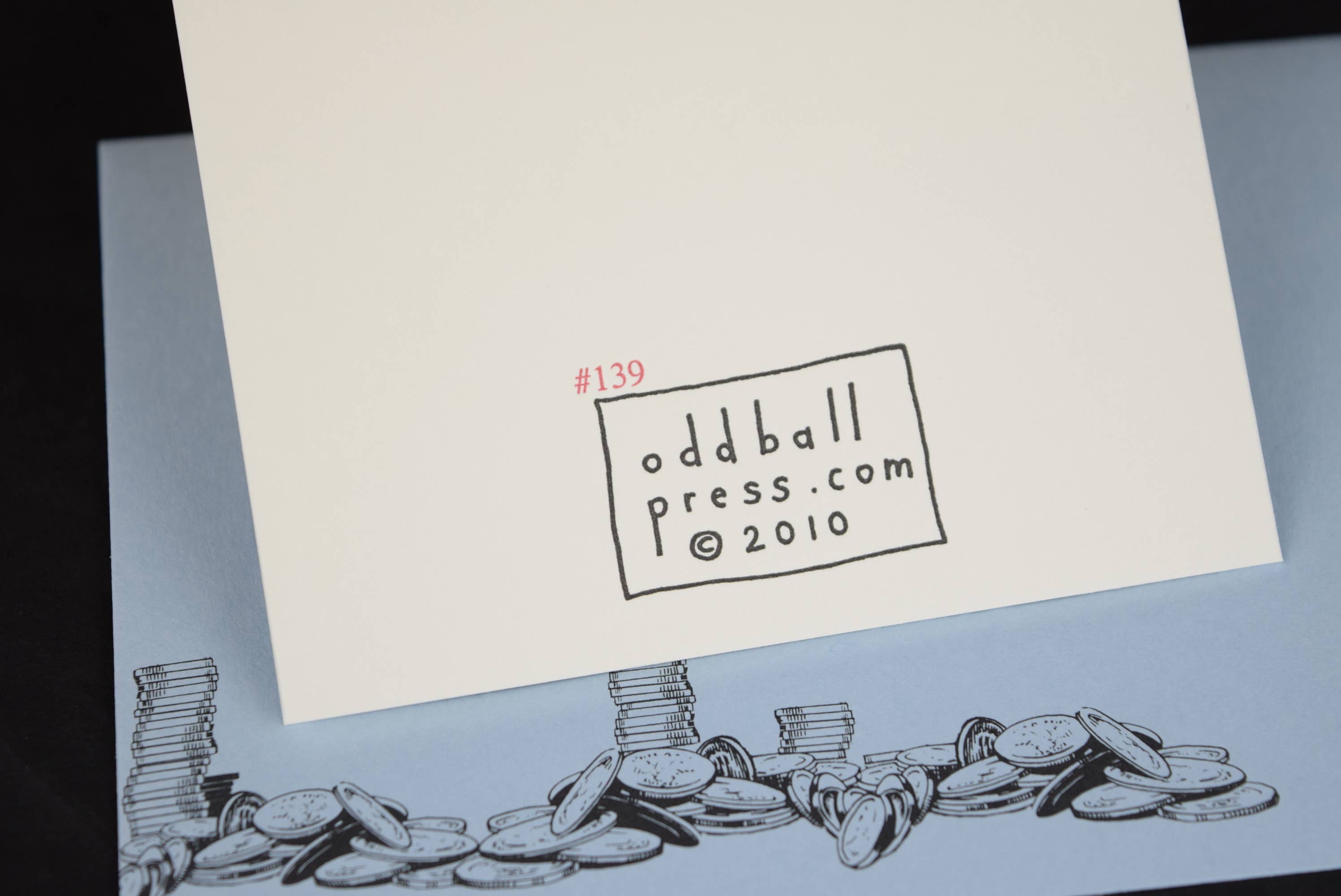 Oddball Press LLC - Wholesale Graduation Card - Student Loan Card3