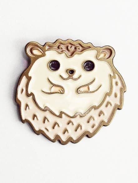 Hedgehog Enamel Pin for wholesale by Boygirlparty