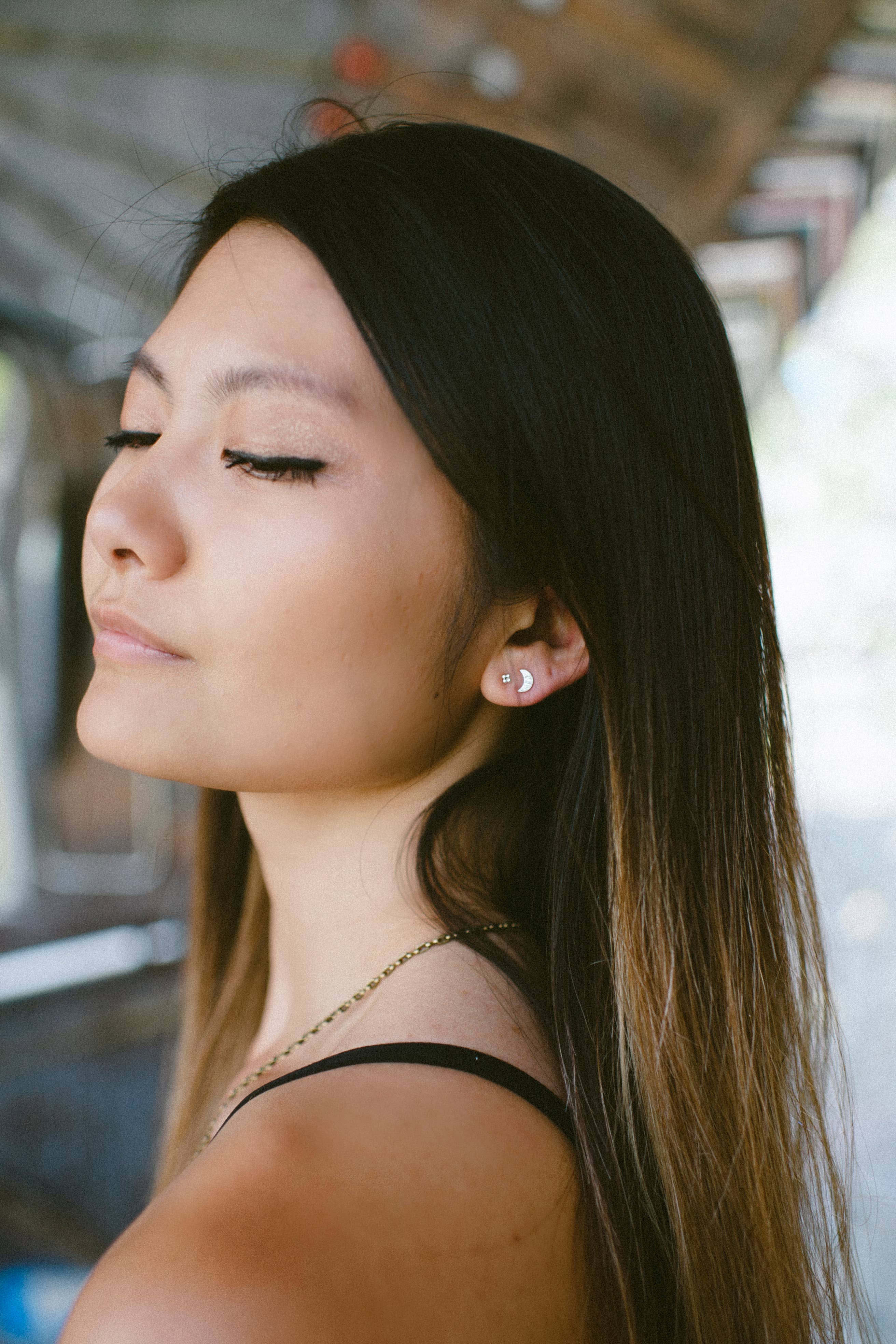 Ivy & Gold Handcraft - Wholesale Stud/Post Earrings - Four Bead Stud Earrings1