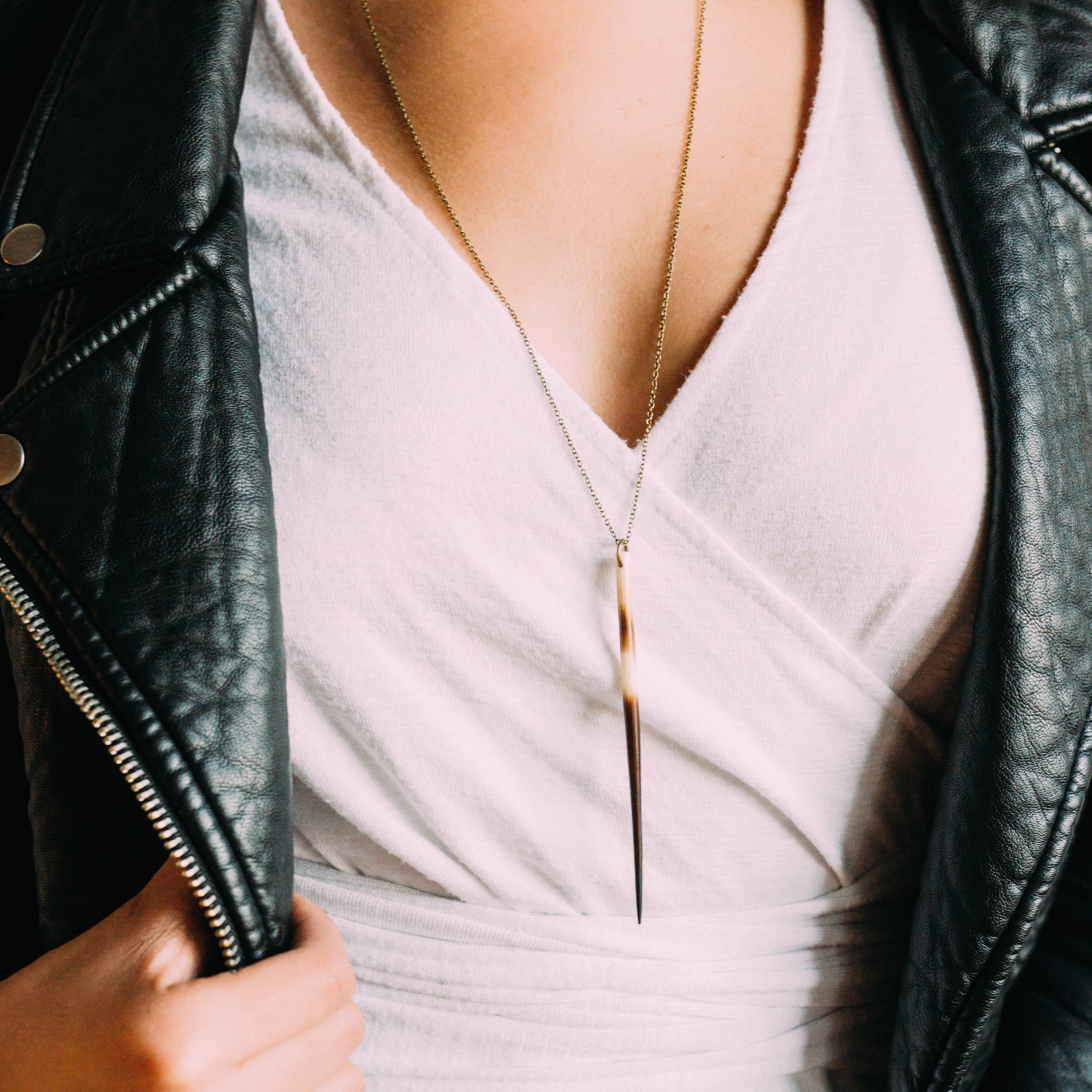 Crafts & Love - Wholesale Pendant/Charm Necklace - Porcupine Necklace1