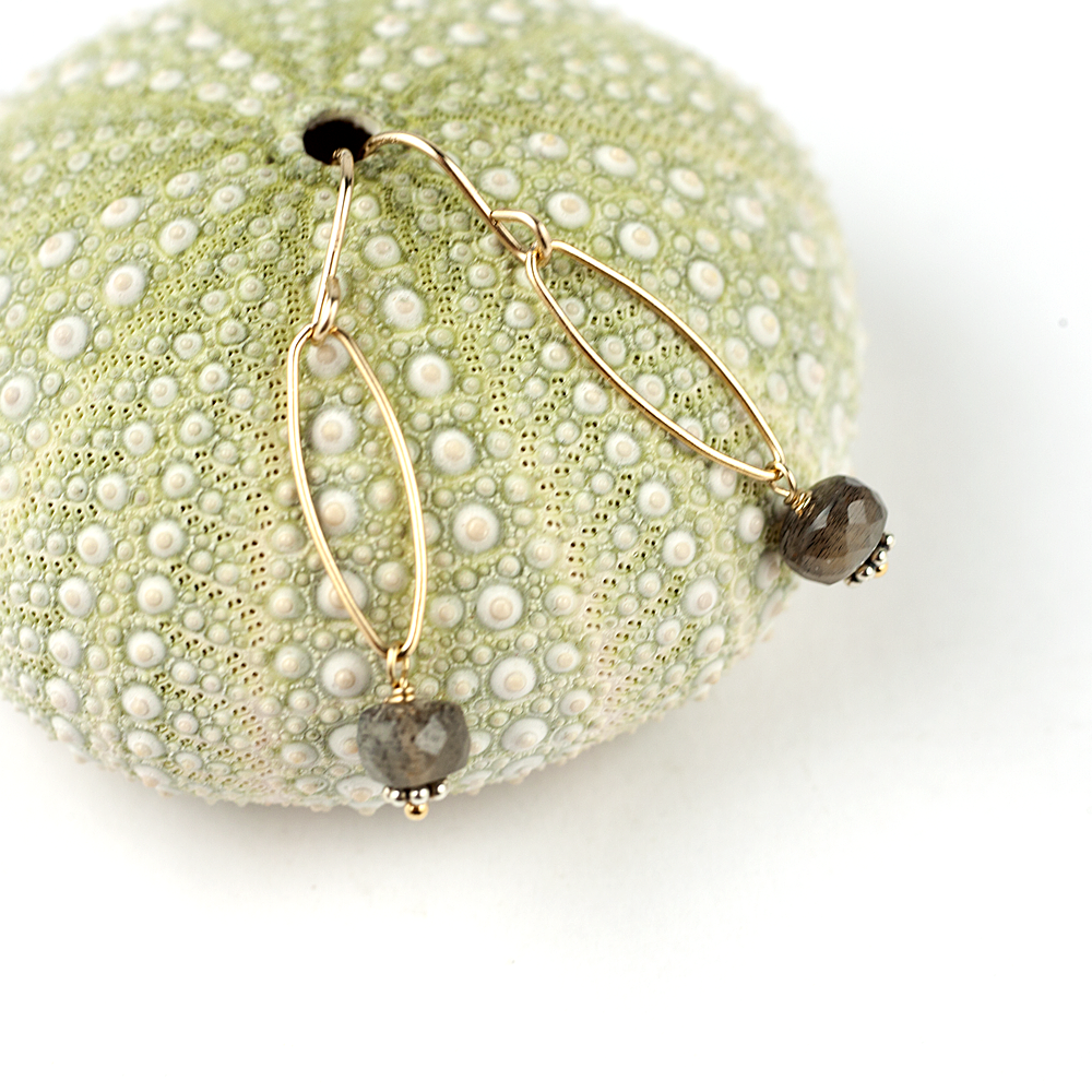 Midori Jewelry Hawaii - Wholesale Dangle Earrings - black sands earrings0