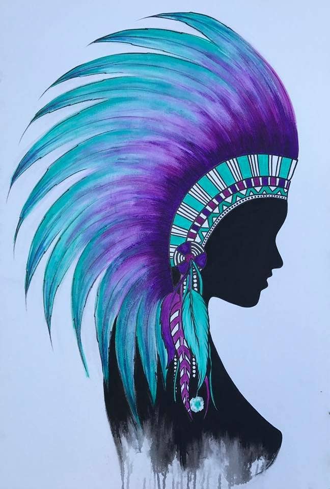 Mushtushy - Vente Affiche d'art - 8" x 10" Violet Couverture0