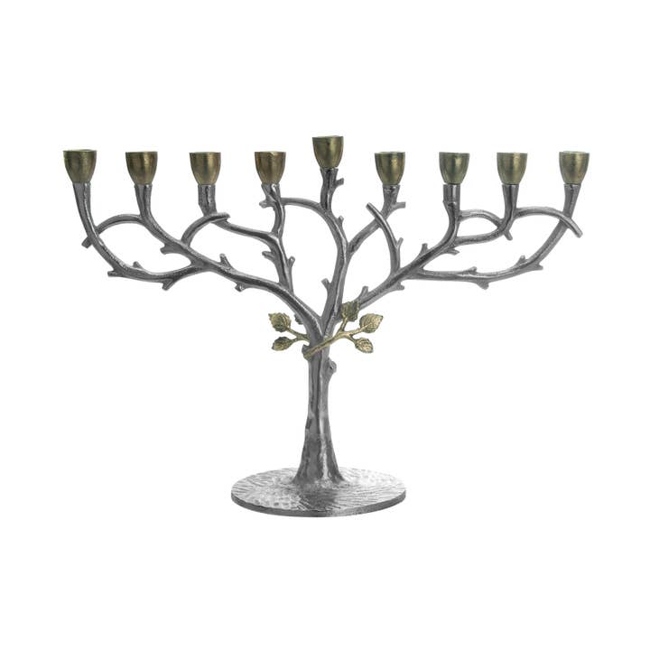 CLASSIC TOUCH DECOR INC. - Wholesale Menorah - Oil Menorah - Gold/Nickel