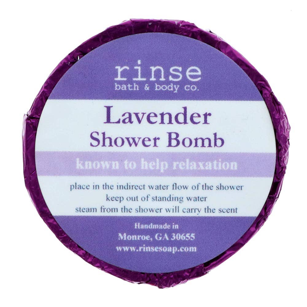 Rinse Bath Body Inc - Wholesale Shower Steamer/Bomb - Lavender Shower Bomb | Aromatherapy | Stress Relief2