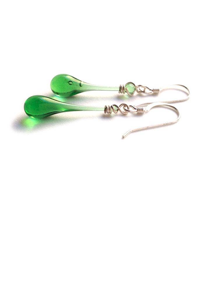 Sundrop Jewelry - Wholesale Dangle Earrings - Solaris Colorful Glass Teardrop Earrings3