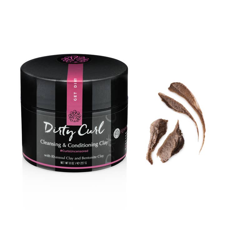 Vuile krul reinigende en conditionerende klei voor wholesale door FEMME NOIRE