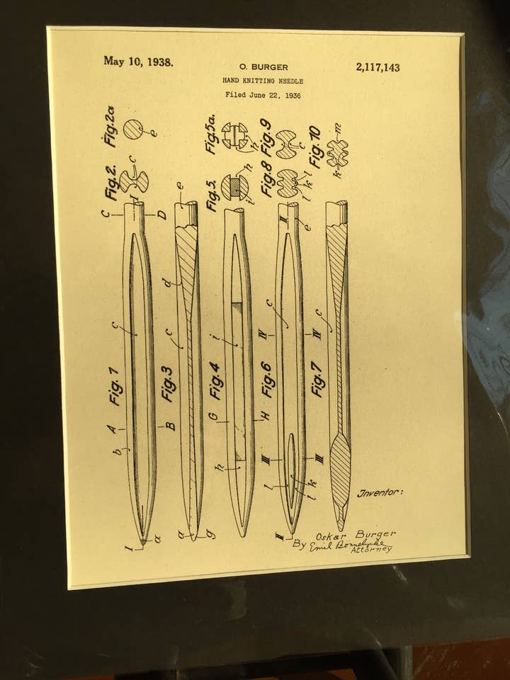 Aiguille à tricoter à la main 11 x 14 pour la vente par Millie and Mads
