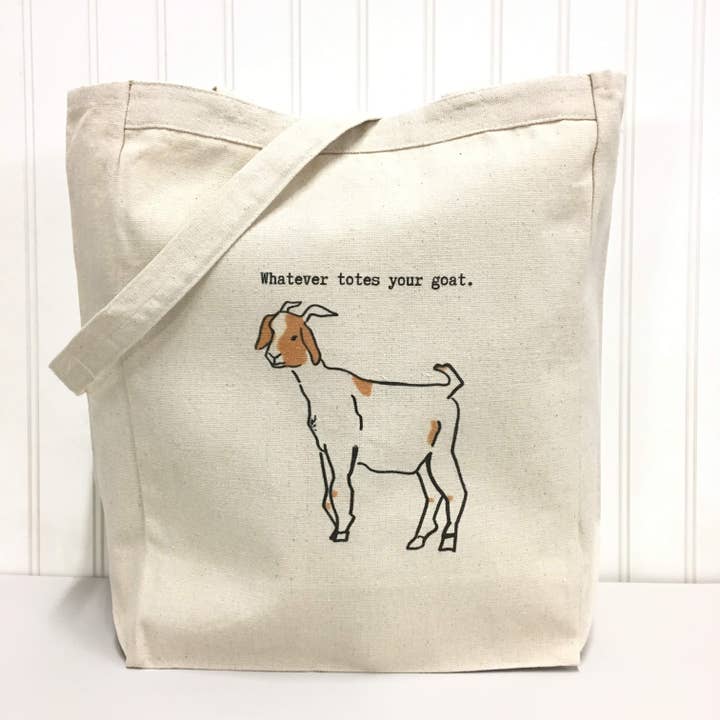 Bolso Tote Bag - Whatever Totes Your Goat para venta al por mayor de Things UnCommon