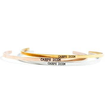 Carpe Diem Delicate Bangle for wholesale by JAECI