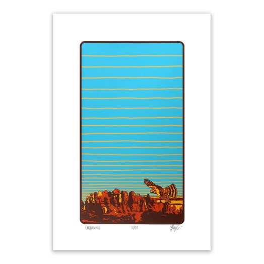 Canyonlands Travel Print for wholesale by MFC Studio