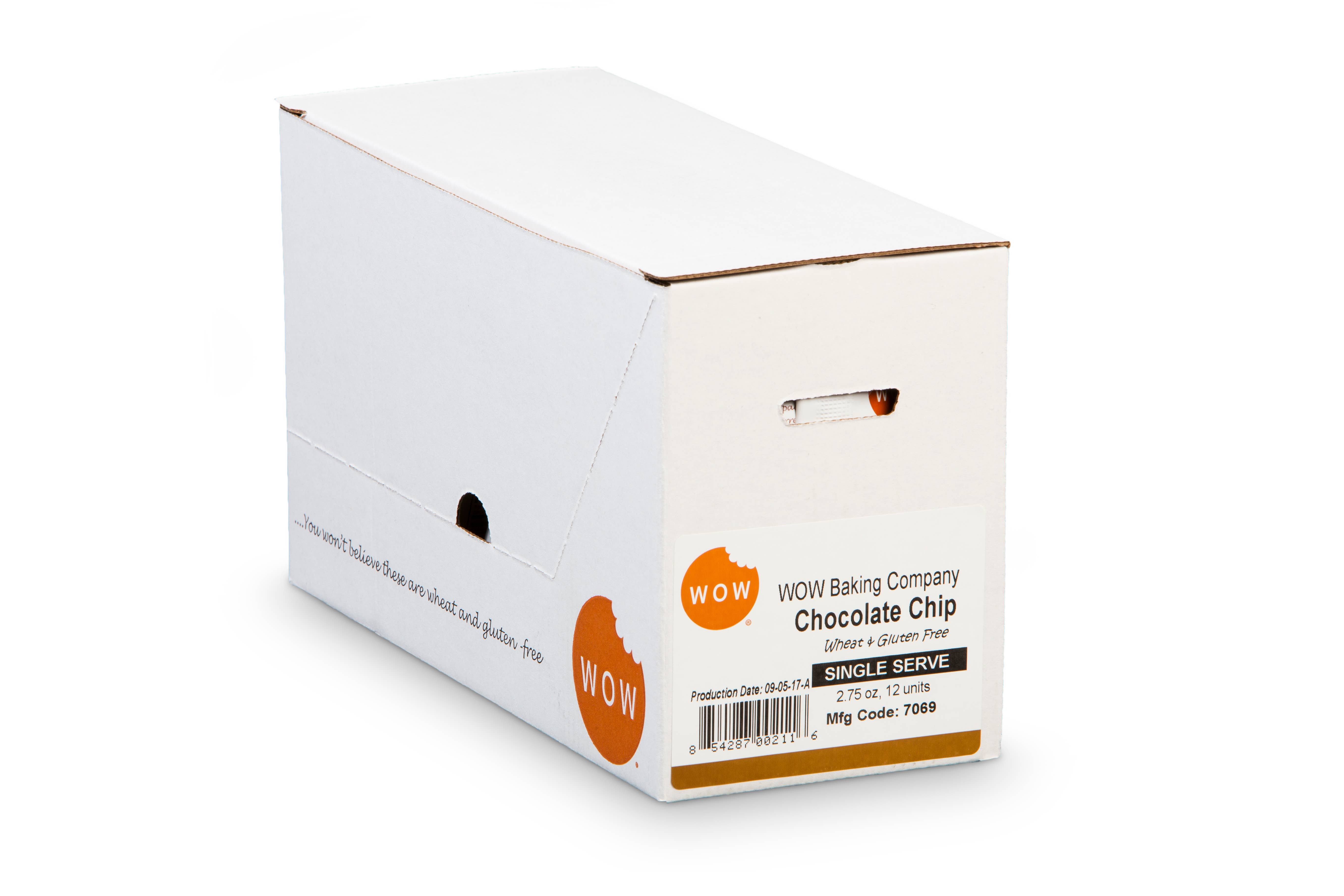 WOW Baking Company - Wholesale Cookie - Gluten-Free Chocolate Chip Cookie Grocery Singles2