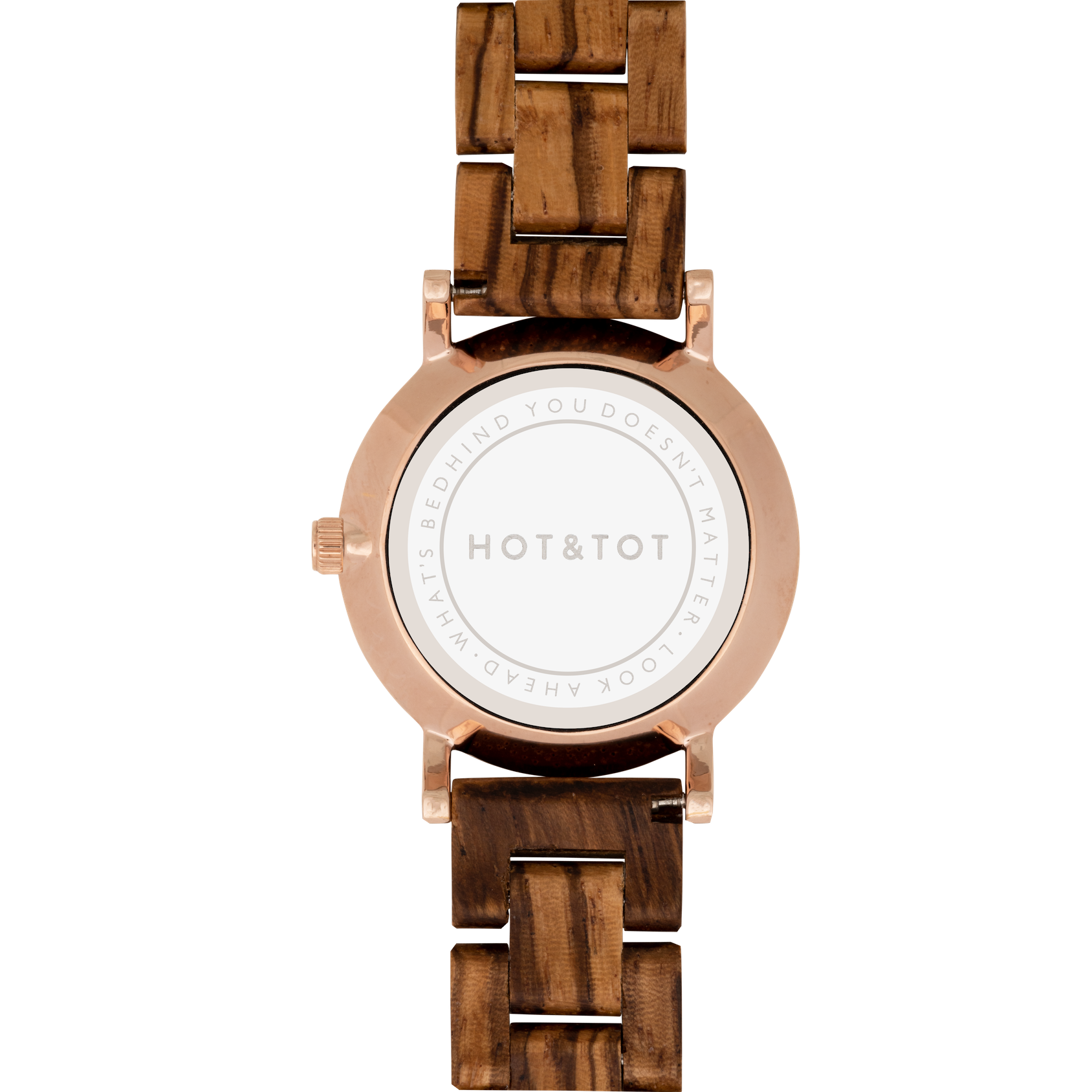 HOT&TOT – Engroshandel Armbåndsur - Dame – EOS | Træur til kvinder | Bæredygtigt | Rosaguldstål6