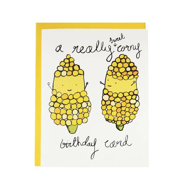 A Really Sweet Corny Birthday Card for wholesale by I Must Draw