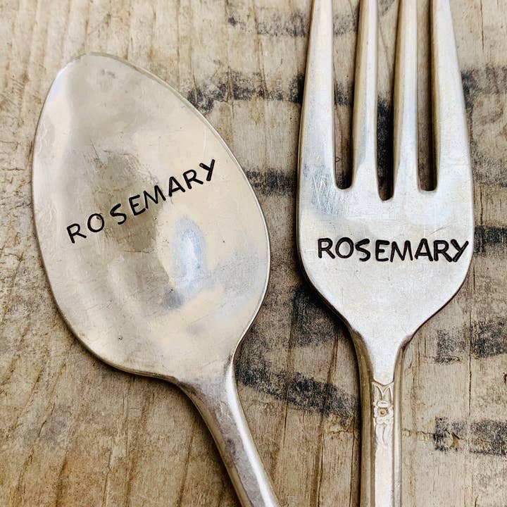 Pumpernickel and Wry – wholesale Gräspiggar – Örtträdgårdsmarkör Växtstakar - vintage, handstämplade6