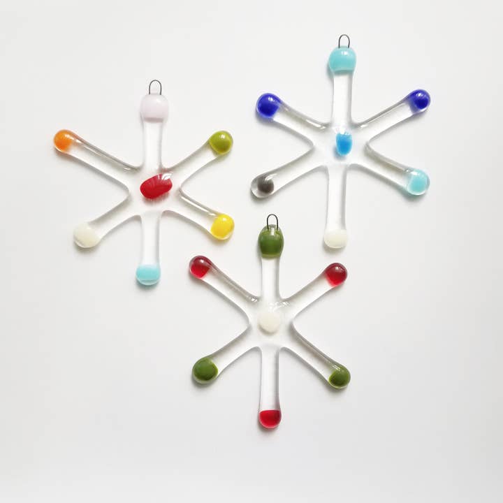 Mini Mod Star Burst Ornaments for wholesale by TommyGunGlass