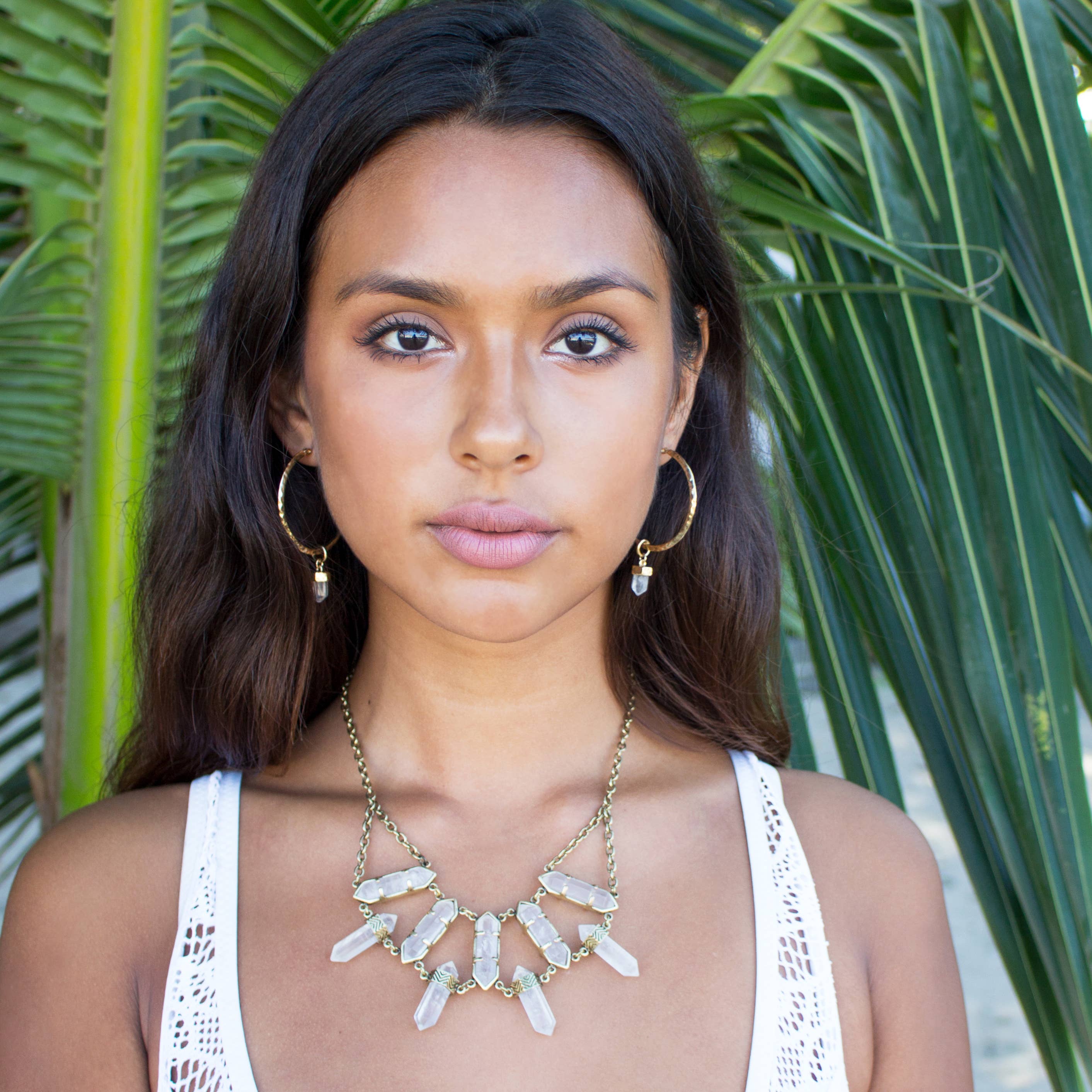 Hiouchi Jewels | Rose & Bolt Grateful Dead Jewelry - Wholesale Bib Necklace - Lonna Love Necklace | Gold4