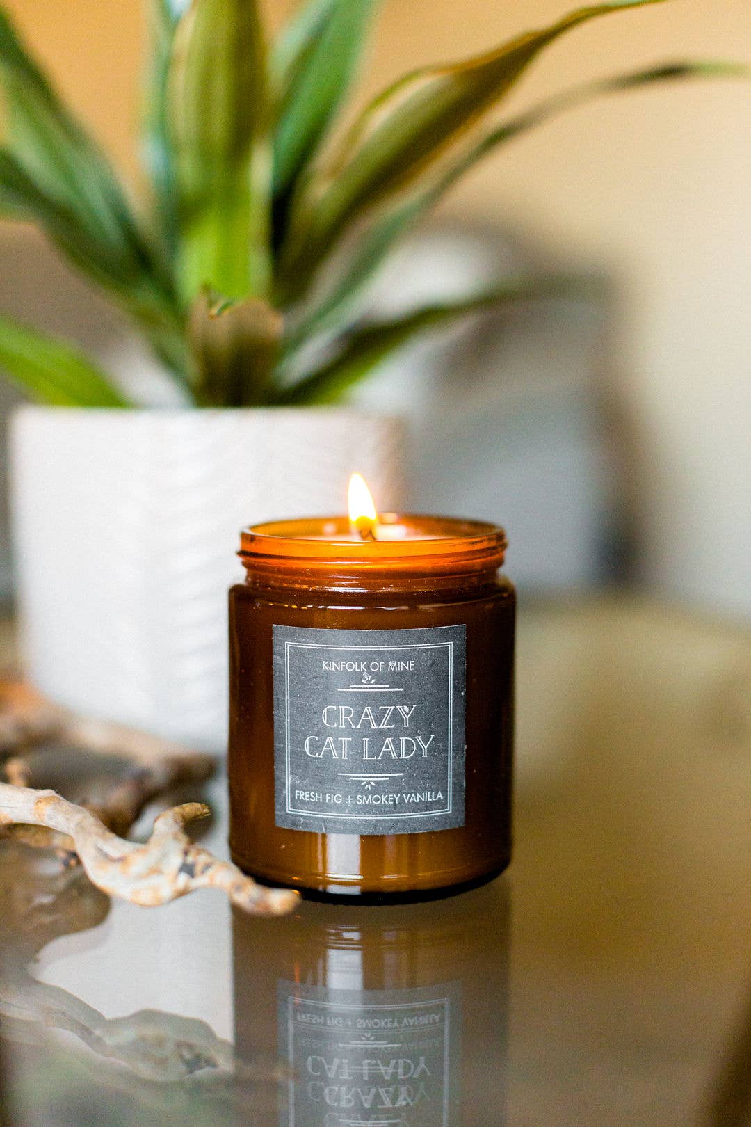 Kinfolk of Mine - Venta al por mayor Velas en tarros - Crazy Cat Lady - Vela3