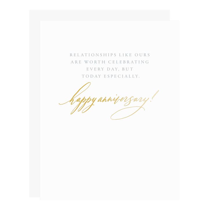 Little Well Paper Co. - Wholesale Anniversary Card - Celebrate Every Day Card