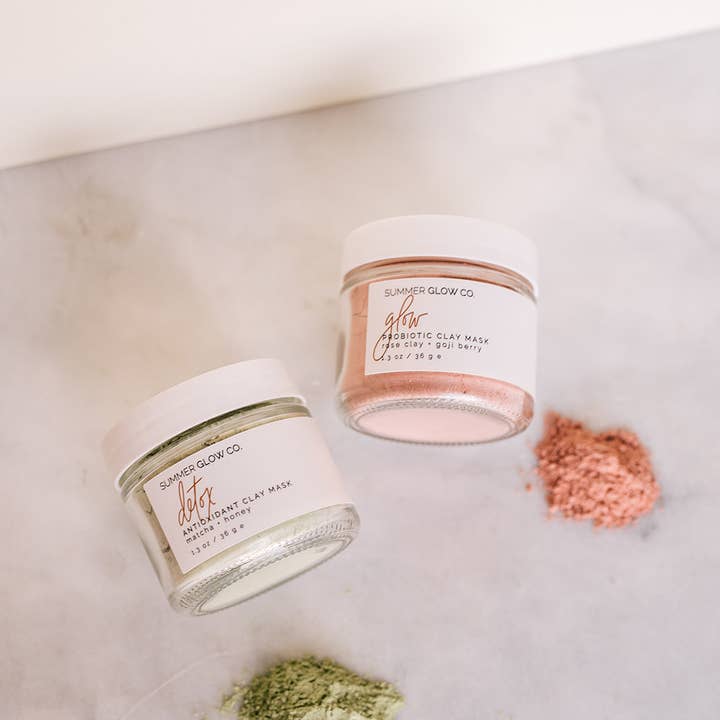 Summer Glow Co. - Wholesale Skincare Face Mask - Glow Probiotic Clay Mask1