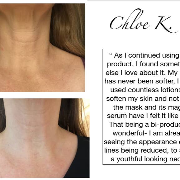 Addicted Beauty - Wholesale Skincare Face Mask - Neck & Jawline Mask and Serum 7