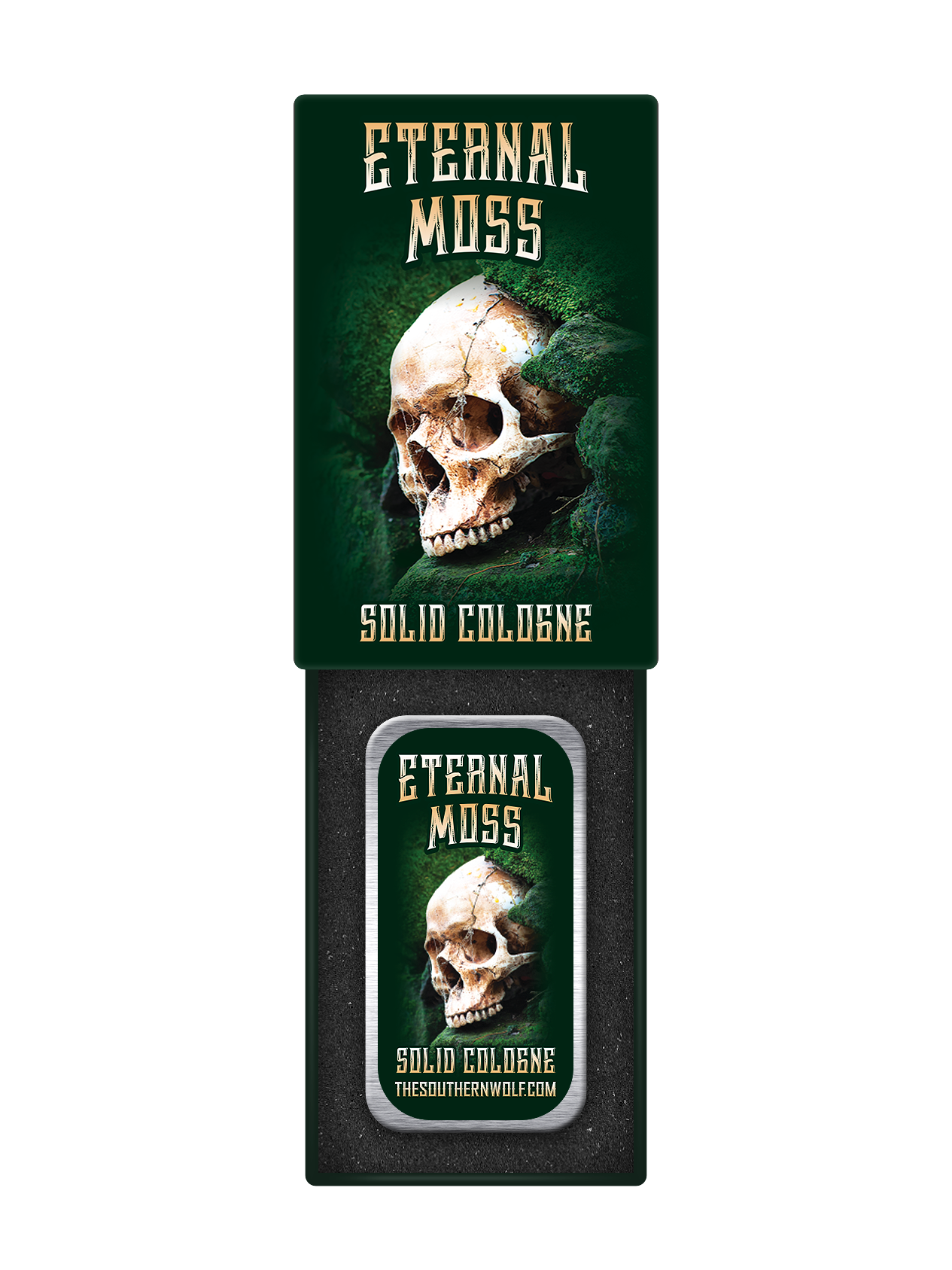The Southern Wolf - Venta al por mayor Perfume en barra - Colonia maciza Eternal Moss2