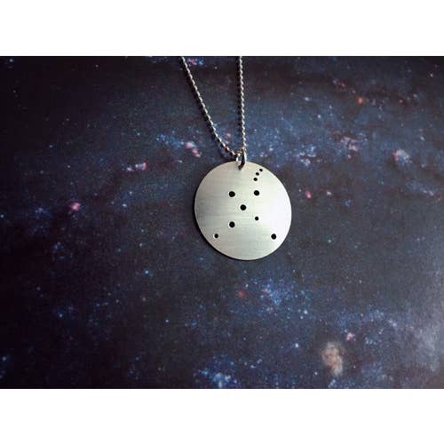 Cygnus Constellation Sterling Silver Necklace for wholesale by Tactile Melodies