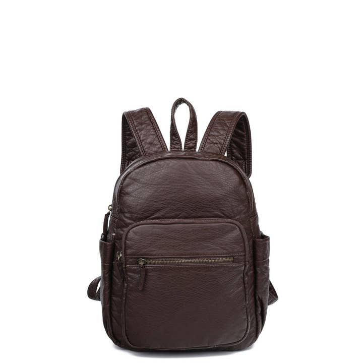 AMPERE CREATIONS - Wholesale Backpack - Women's - The Soft Vegan Leather Medium Sized Marie Backpack Bag22