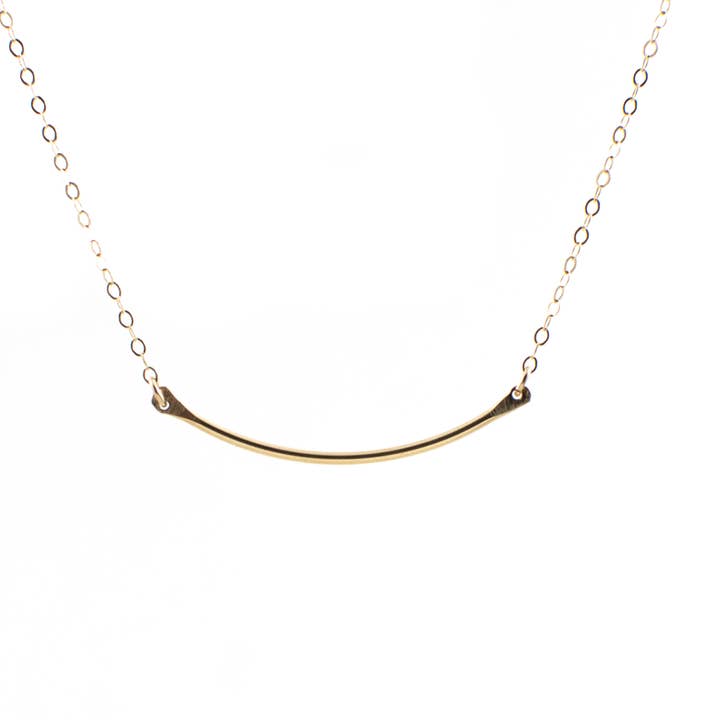 16" Curved bar Neckace for wholesale by DesignbyGam
