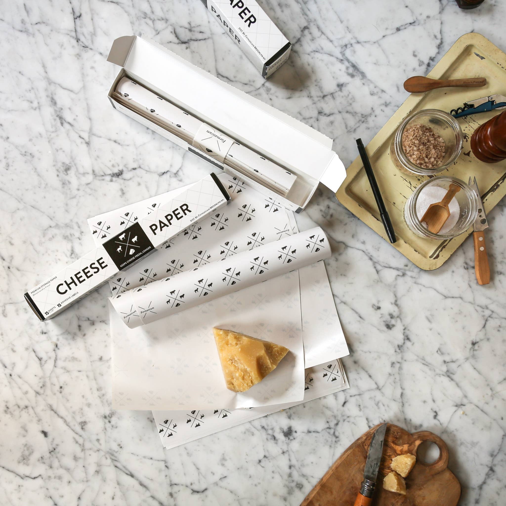 Formaticum - Wholesale Food Storage Wrap/Bag - Cheese Storage Paper - Case of 205