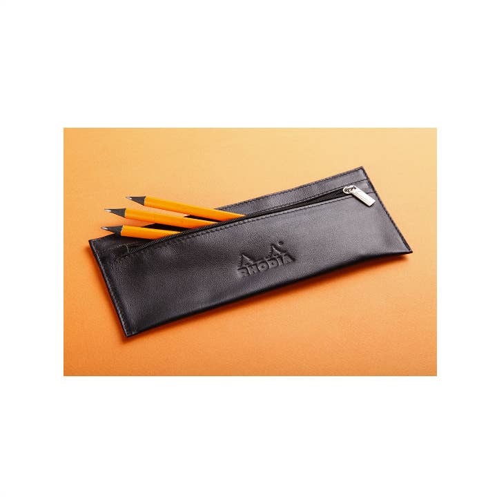 Exaclair - Vente Étuis/trousses à crayons - Trousse en cuir Rhodia3