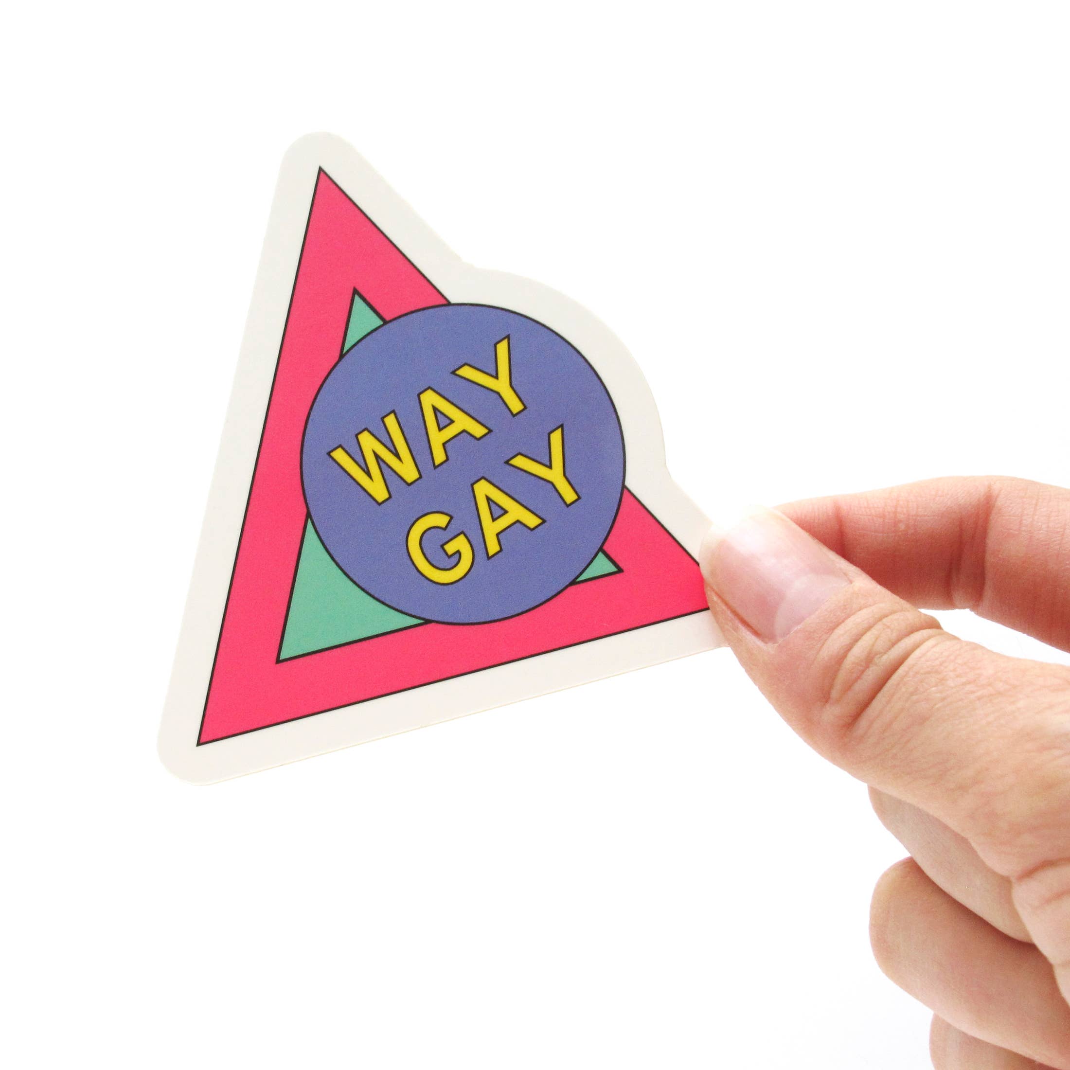 Word For Word Factory - Wholesale Sticker - WAY GAY Sticker l Cute Pride Gay Gift