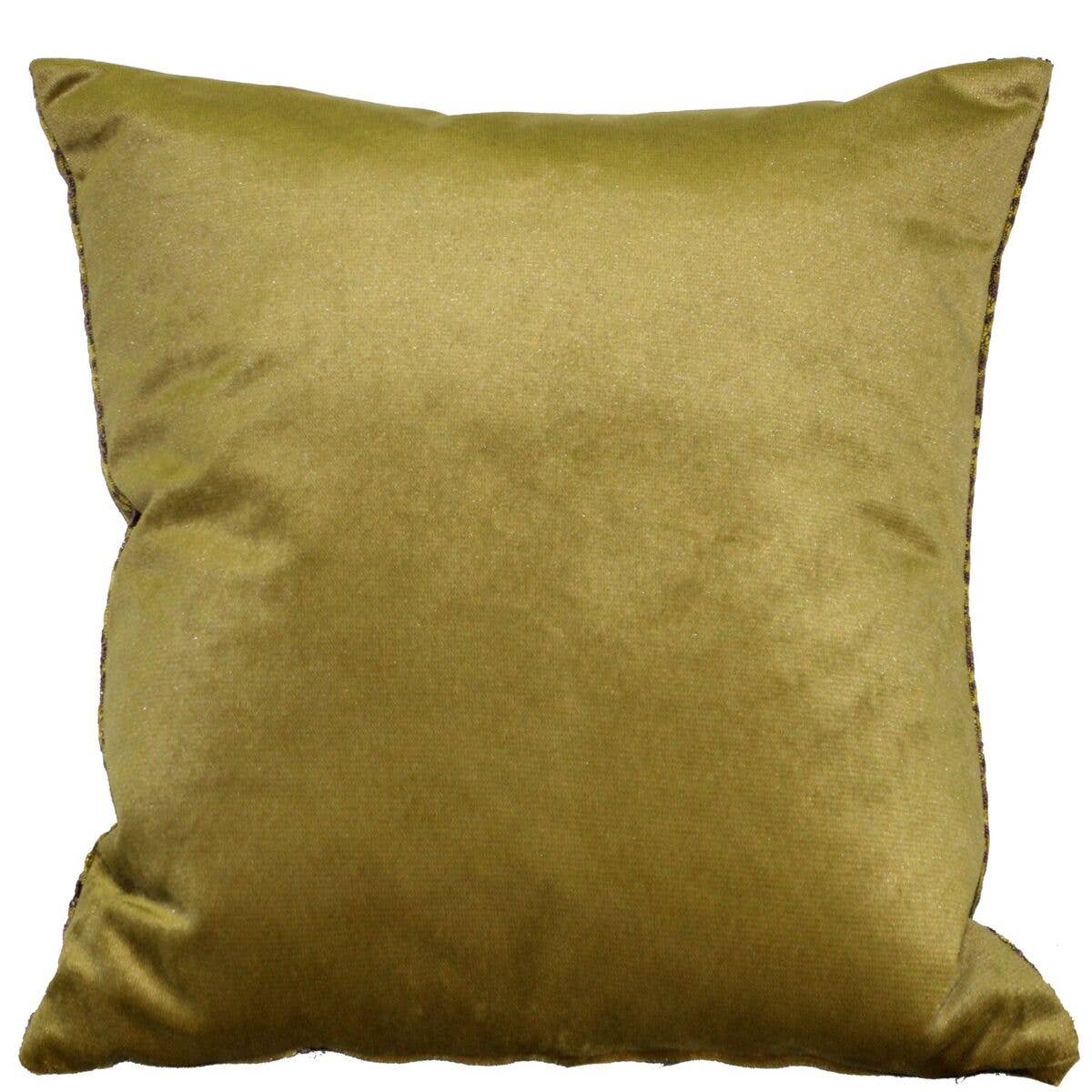 Pillow Decor - Wholesale Throw/Decorative Pillow - 20" x 20" Jager Sage Diamond Textured Velvet Throw Pillow1