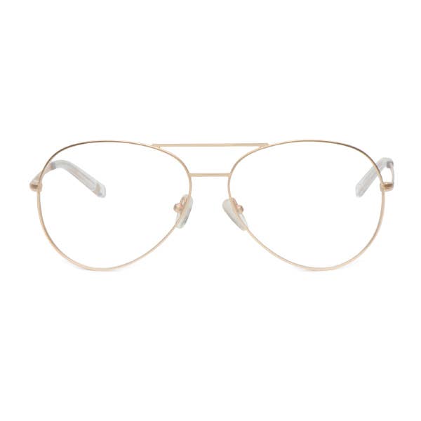 Sutton Optical Reader - Matte Gold for wholesale by C4 Eyewear