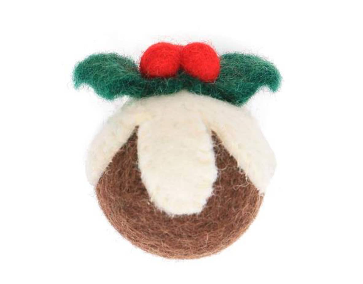 The Foggy Dog - Wholesale Pet Toy - Cat - Figgy Pudding Christmas Cat Toy