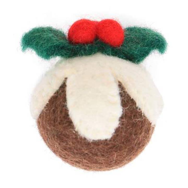The Foggy Dog - Wholesale Pet Toy - Cat - Figgy Pudding Christmas Cat Toy0