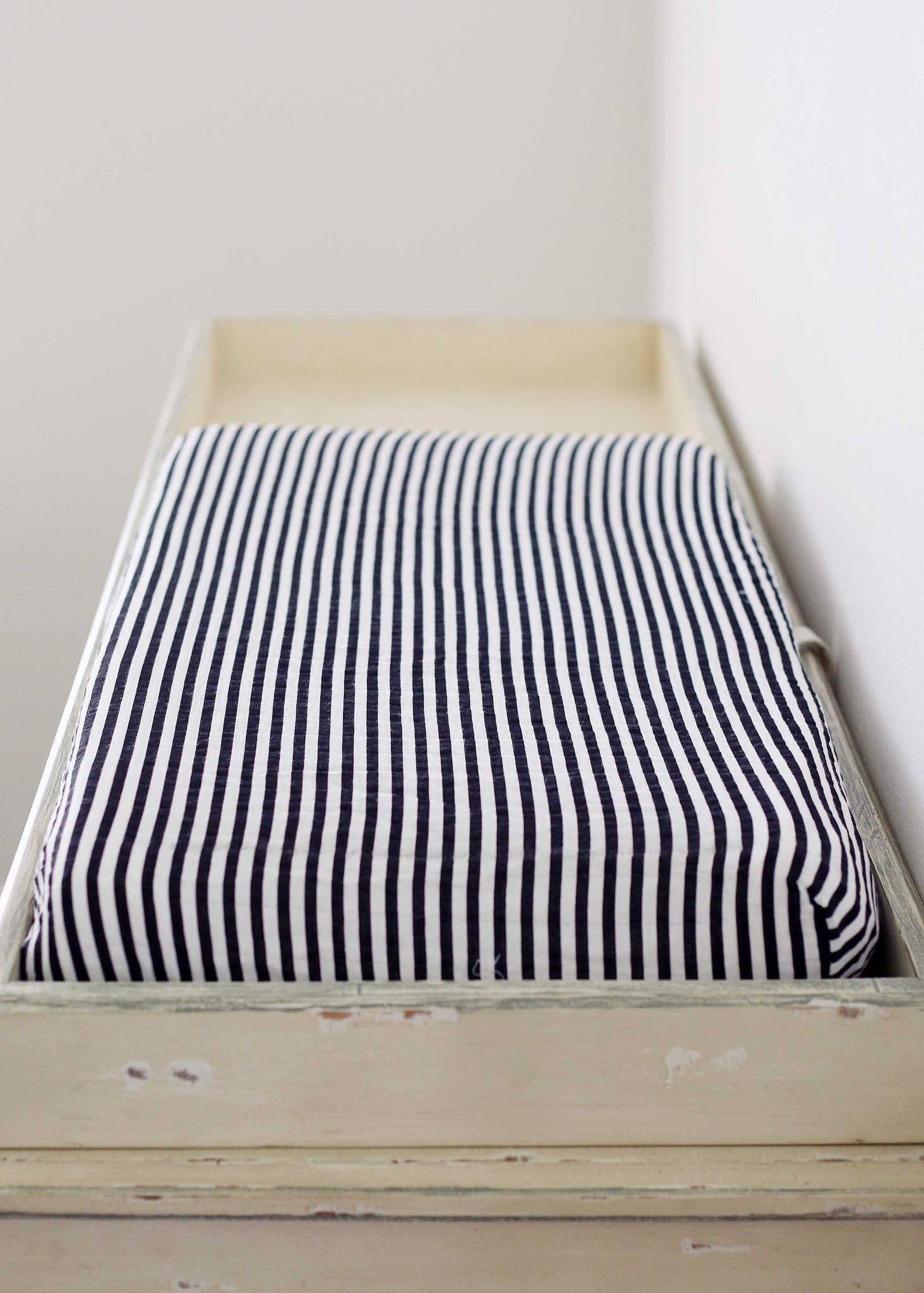 Modern Burlap - Vendita all'ingrosso Culla - Neonati - Versatile cestino in vimini, culla, copertura piccola, a righe1