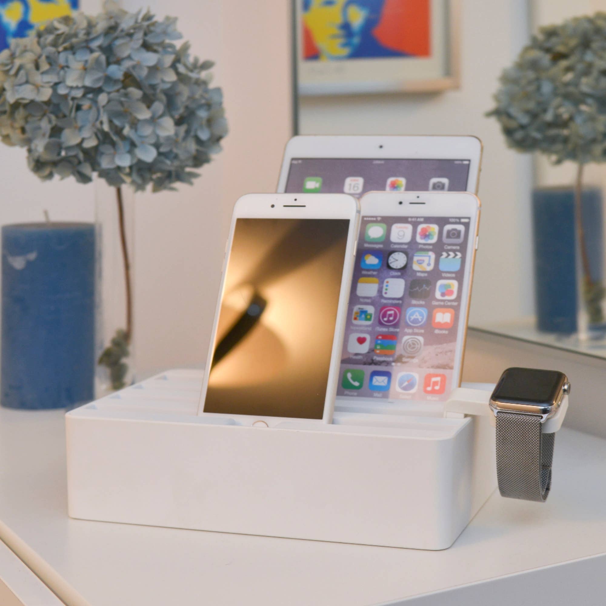 REMOVED BRAND - Wholesale Charging Dock - All-Dock Apple Watch - White5