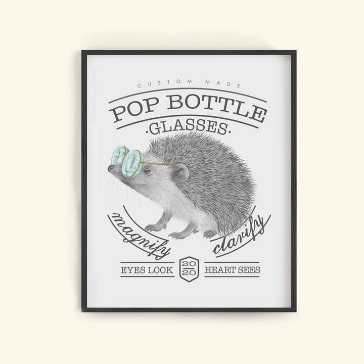 Central & Gus - Venta al por mayor Pósteres - Póster motivacional de erizo europeo Whitby Valentine
