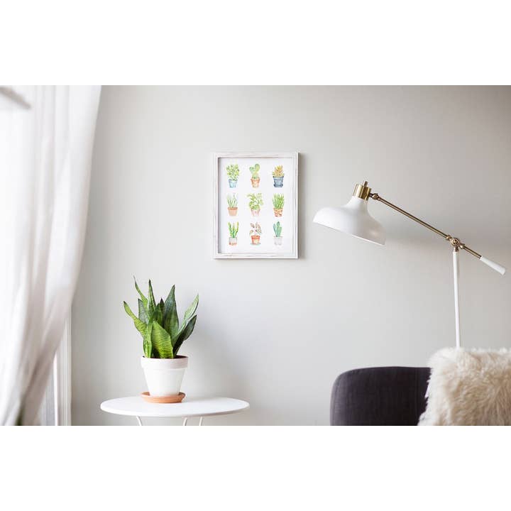 Lilac Paperie - Wholesale Art Print - 8” x 10” Mini Plants Watercolor Print1